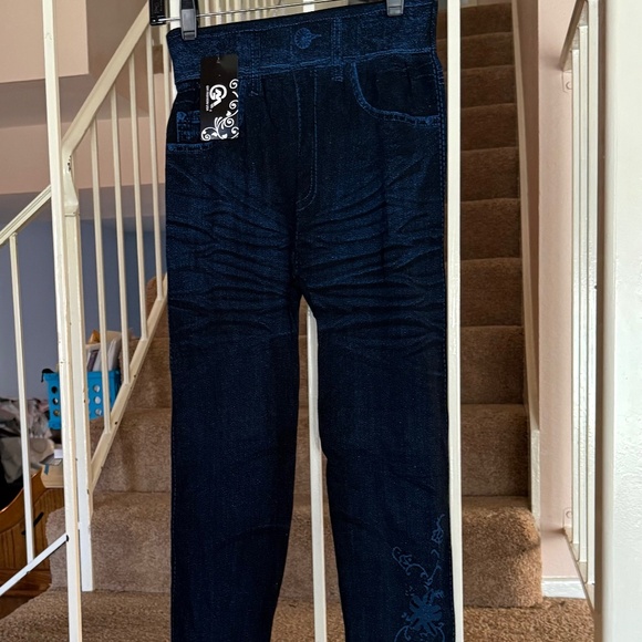 Jeans designed Leggings - Picture 1 of 2